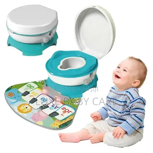 Baby Potty Toilet Training Set With Musical Foot Mat