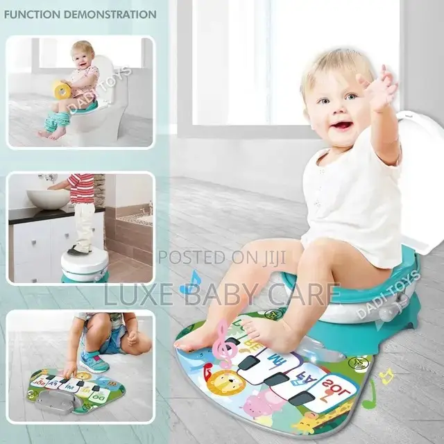 Baby Potty Toilet Training Set With Musical Foot Mat