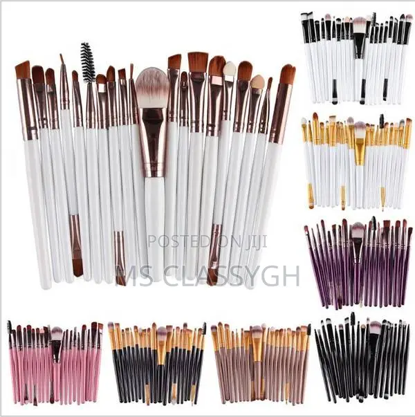 20 PCS Makeup Brush Set Eye Shadow Brush Set Foundation Brus