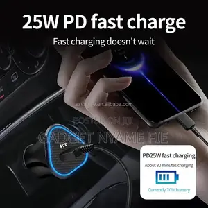 Wireless Car Fast Charger 25 Watts