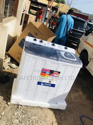 Pearl Semiautomatic 15kg Topload White Washingmachine