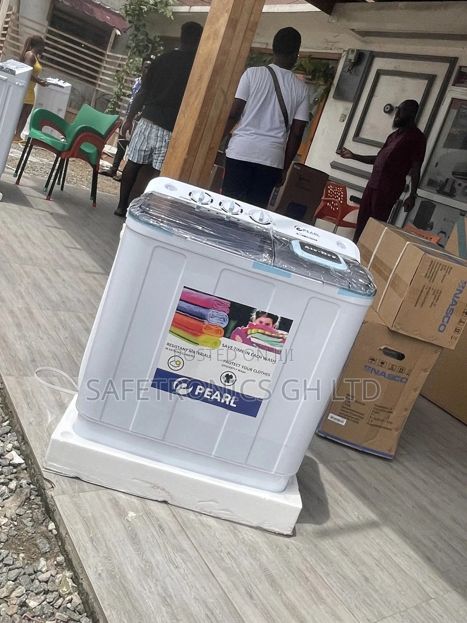 Topload Semiautomatic Pearl White 7kg Washingmachine