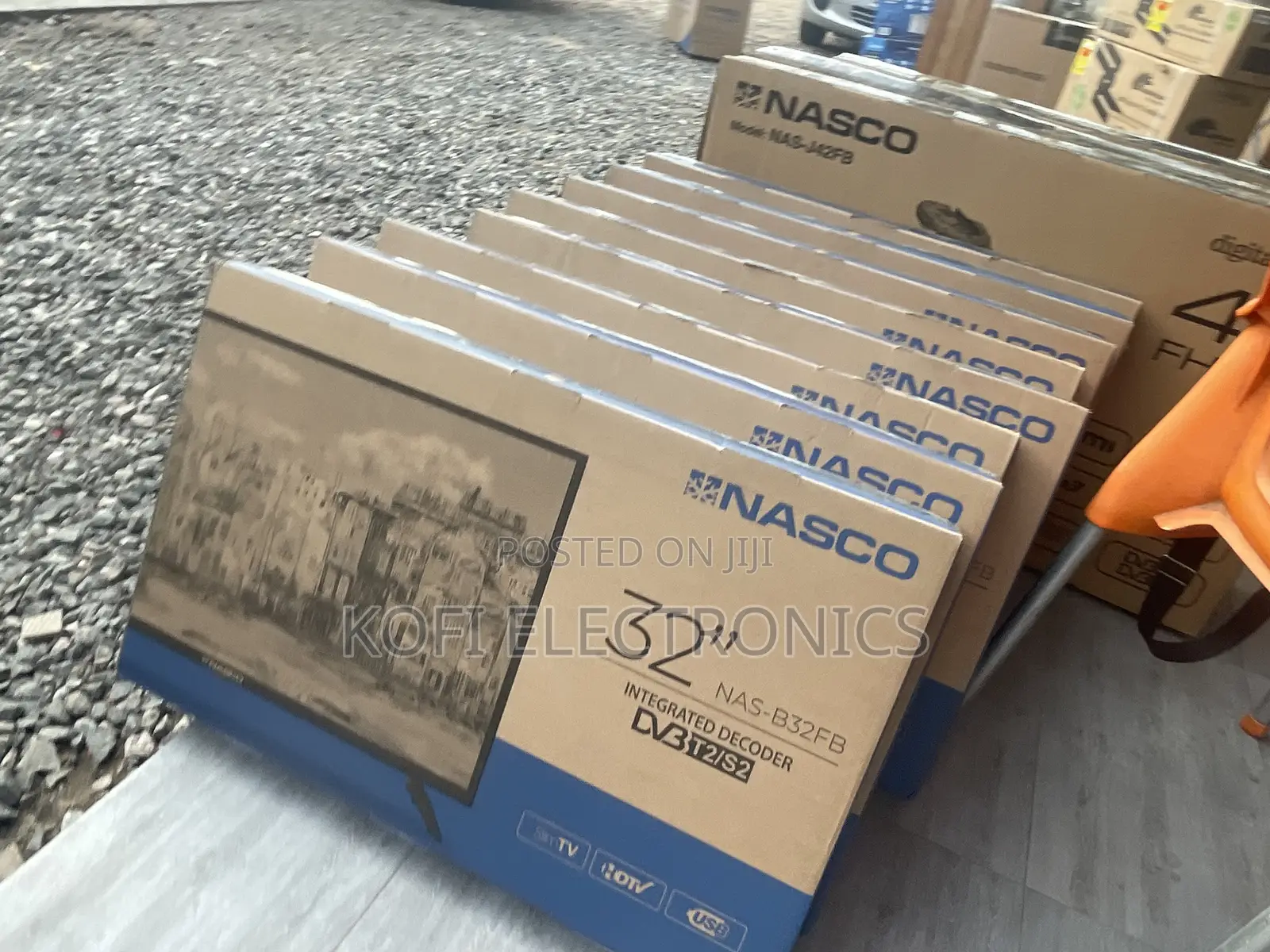 Backlighting System-Led Nasco Digital Satellite TV – 32′′