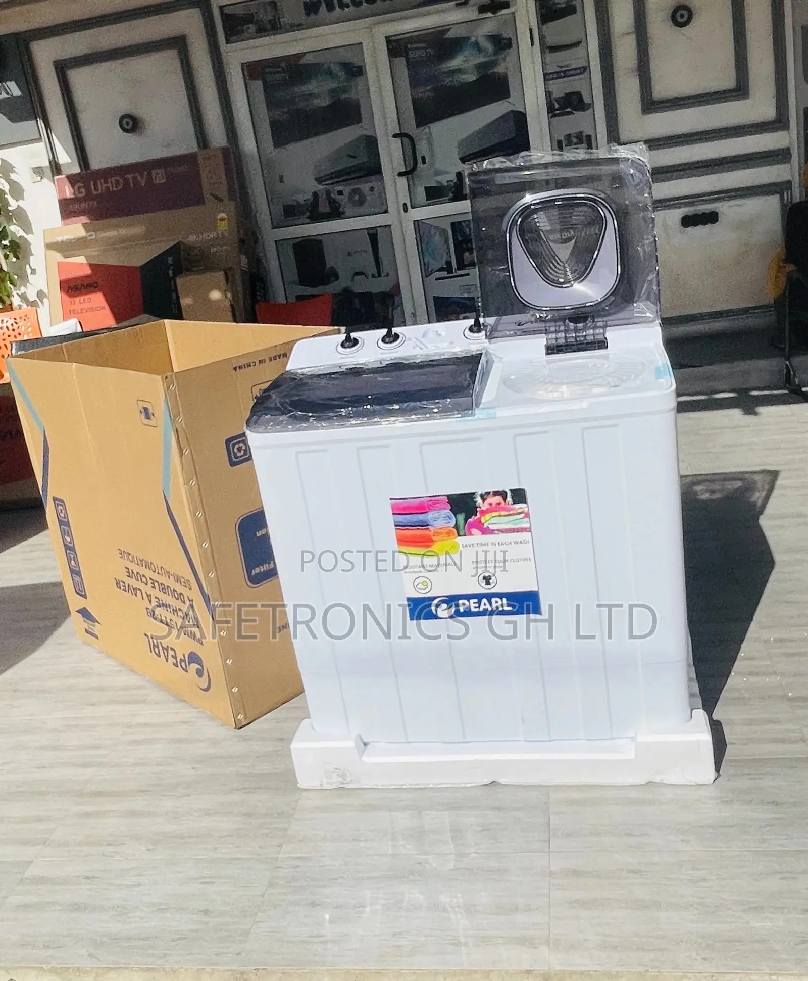 Twintub Topload Semiautomatic 5kg Pearl Washingmachine