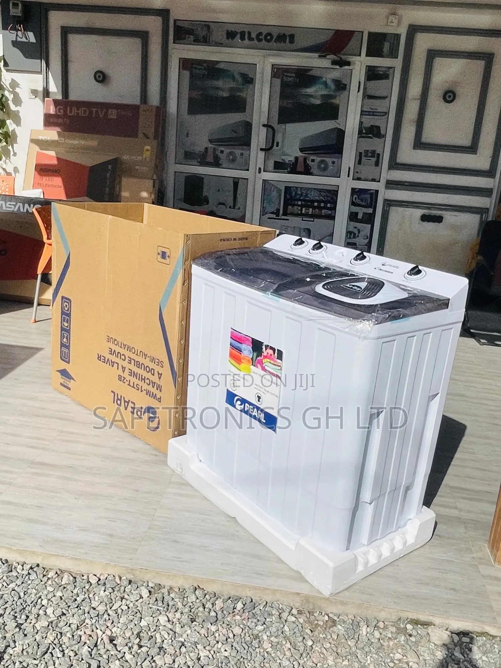 Lastest Pearl Semiautomatic 15kg Topload Washingmachine