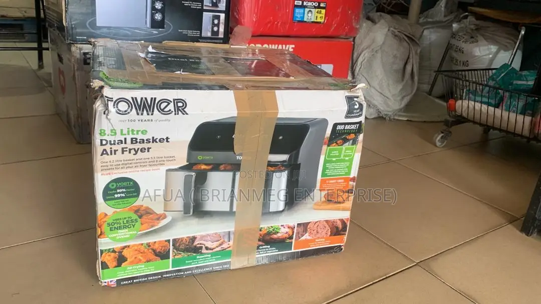 Tower T17099 8.5lts Dual Basket Air Fryer UK