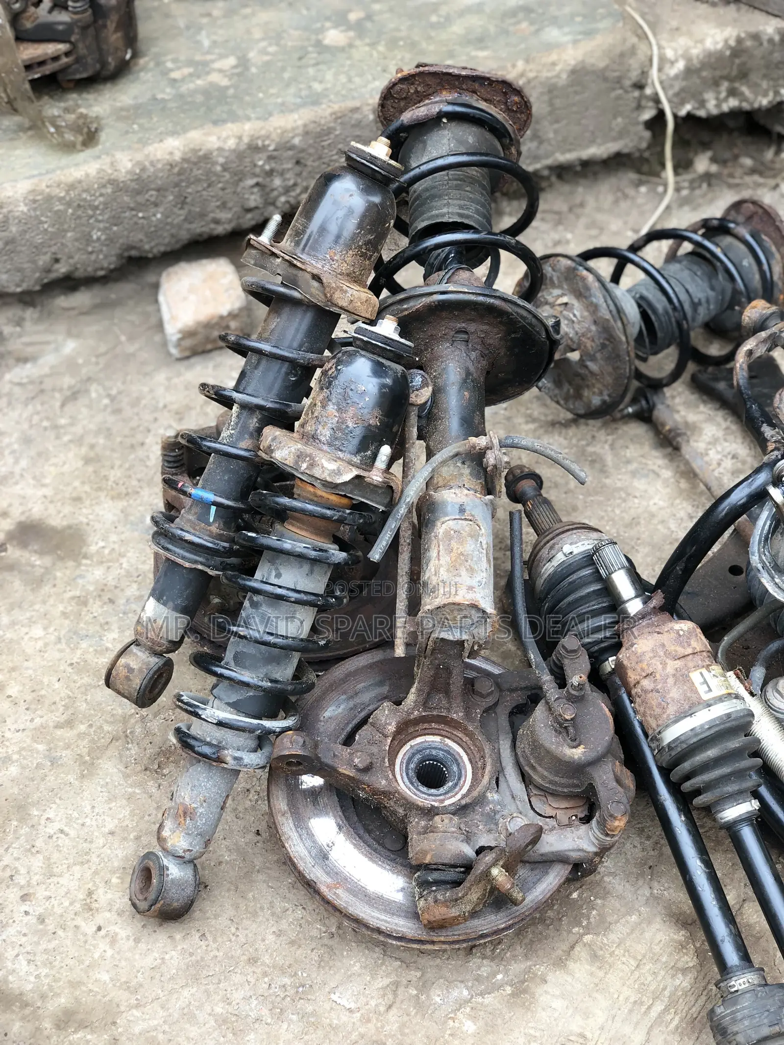 Mitsubishi Spare Parts(Absorbers,Racks,Lower Arms,Hubs Etc)