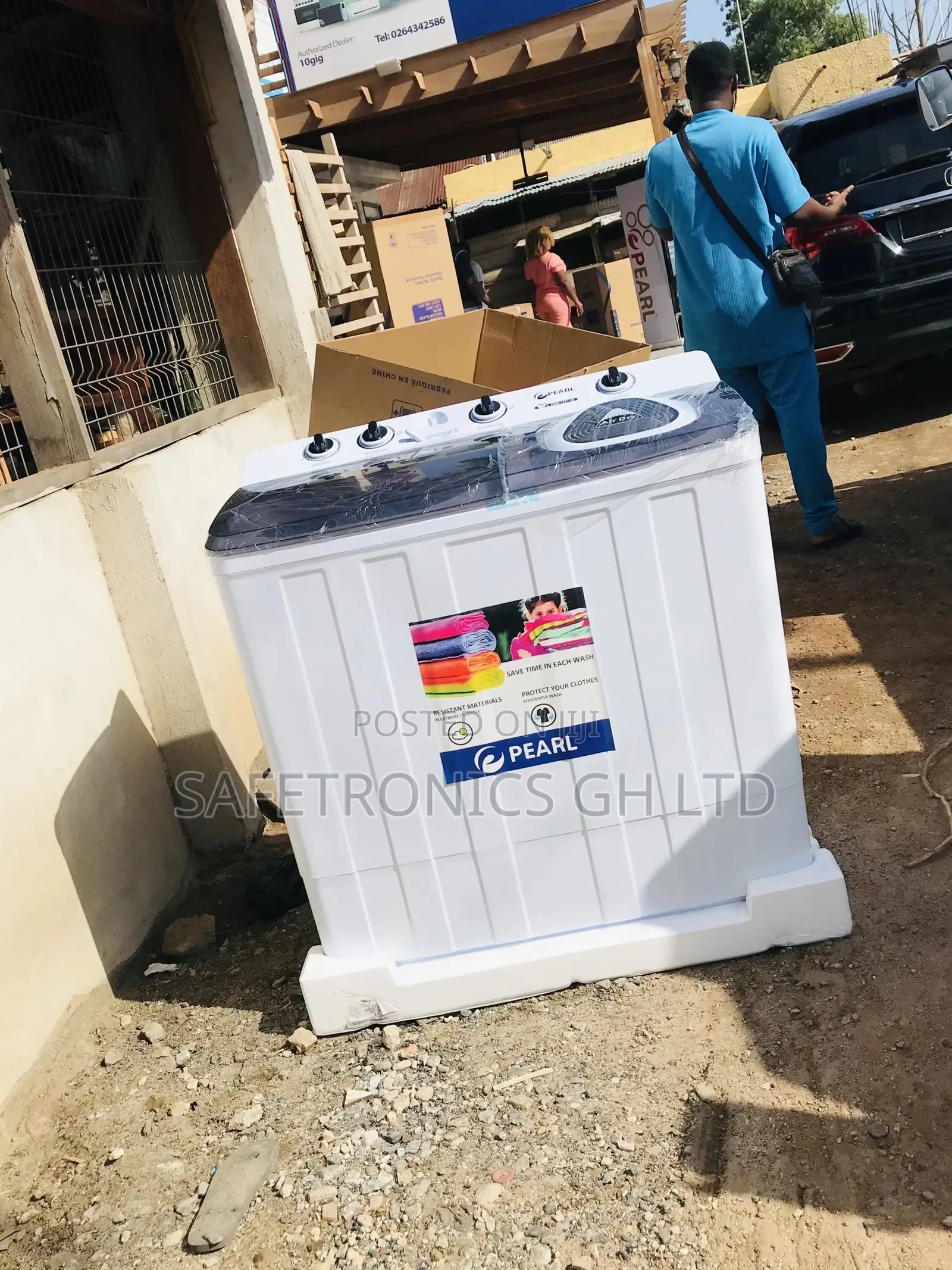 Semiautomatic Pearl Topload 15kg Washingmachine Reliable
