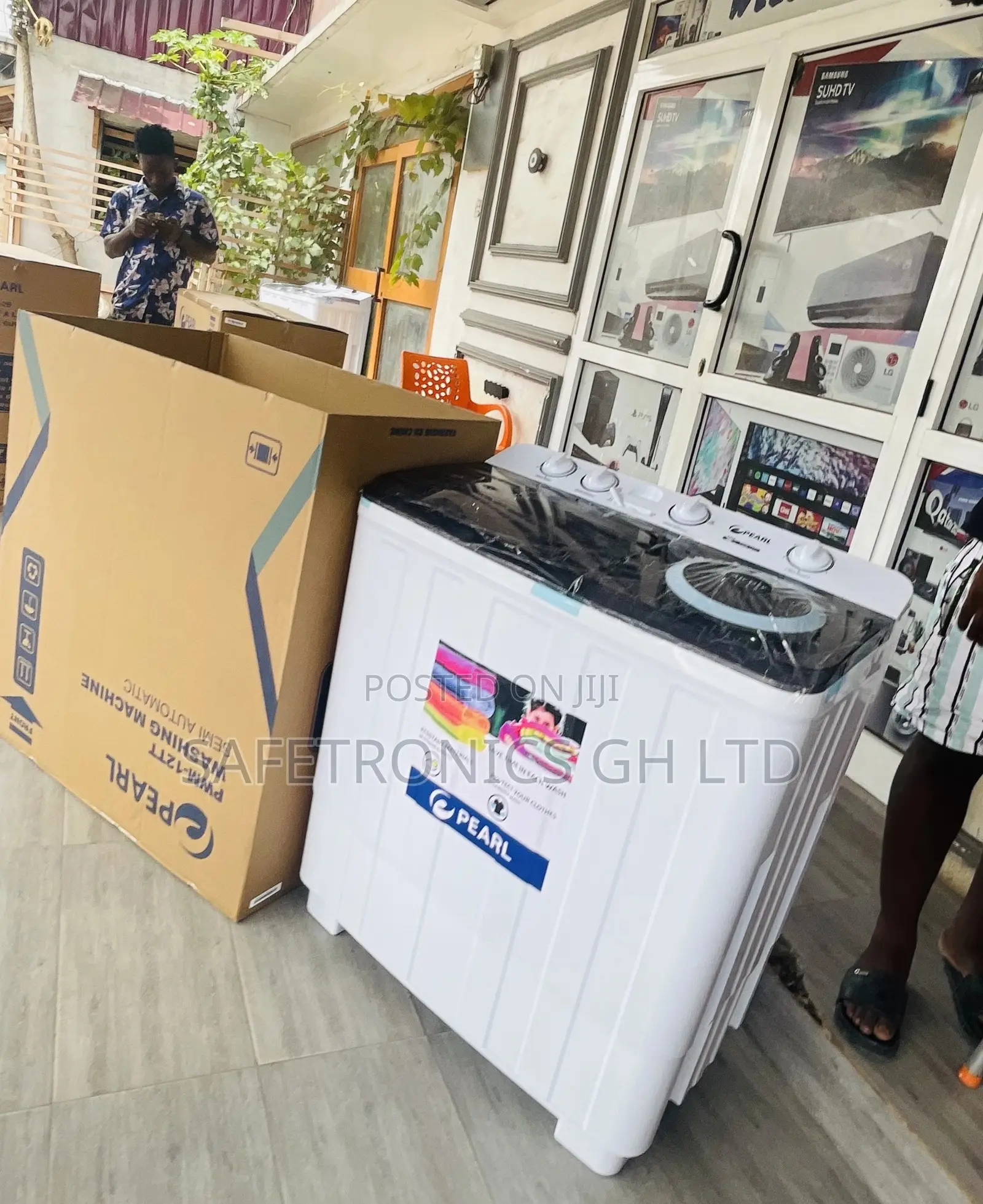 Durable Pearl Semiautomatic Topload 12kg Washingmachine