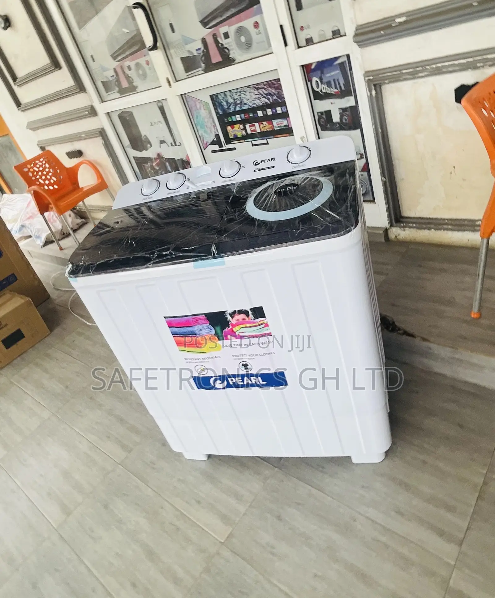 Original Semiautomatic Topload Pearl 12kg Washingmachine