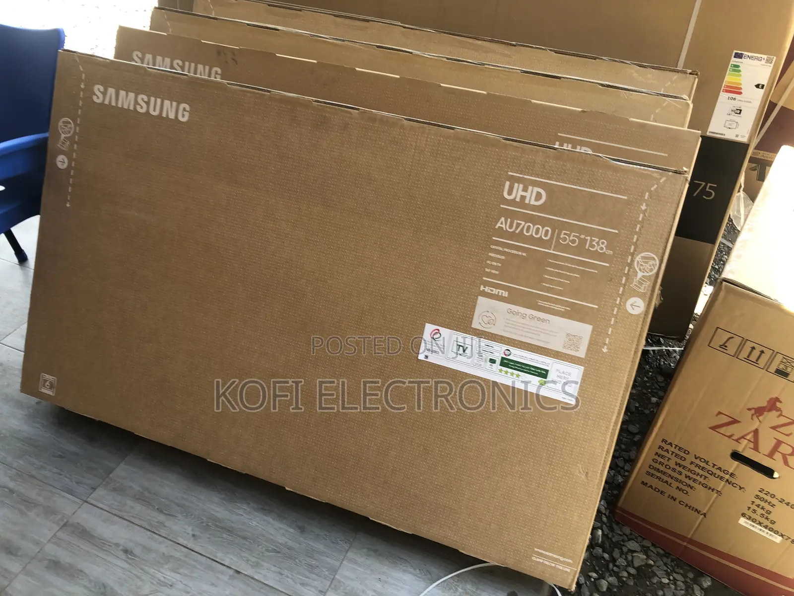 Samsung 55" UA55AU7000 Multisystem LED TV-PC on Tv Feature