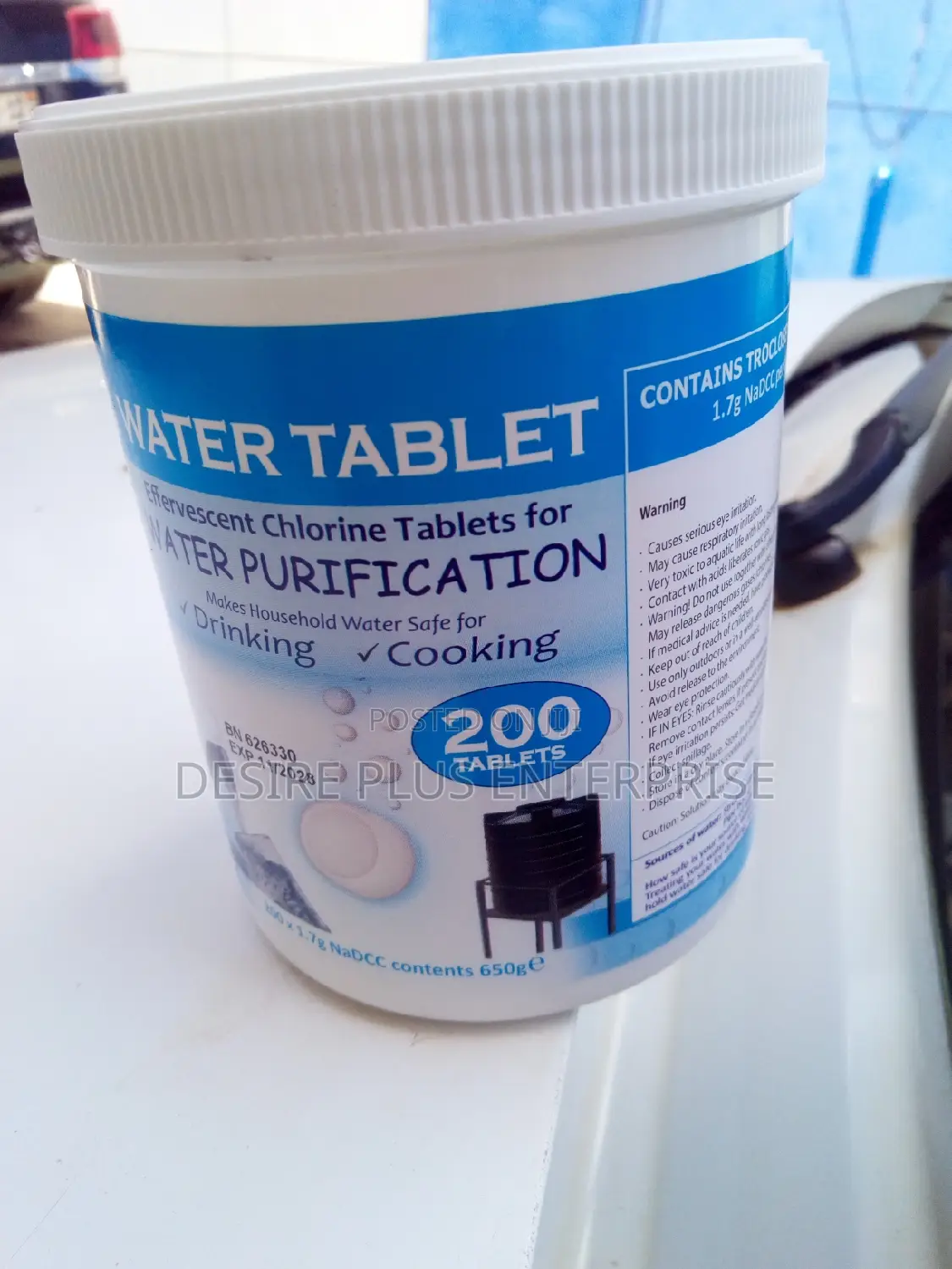Water Purification Tablets