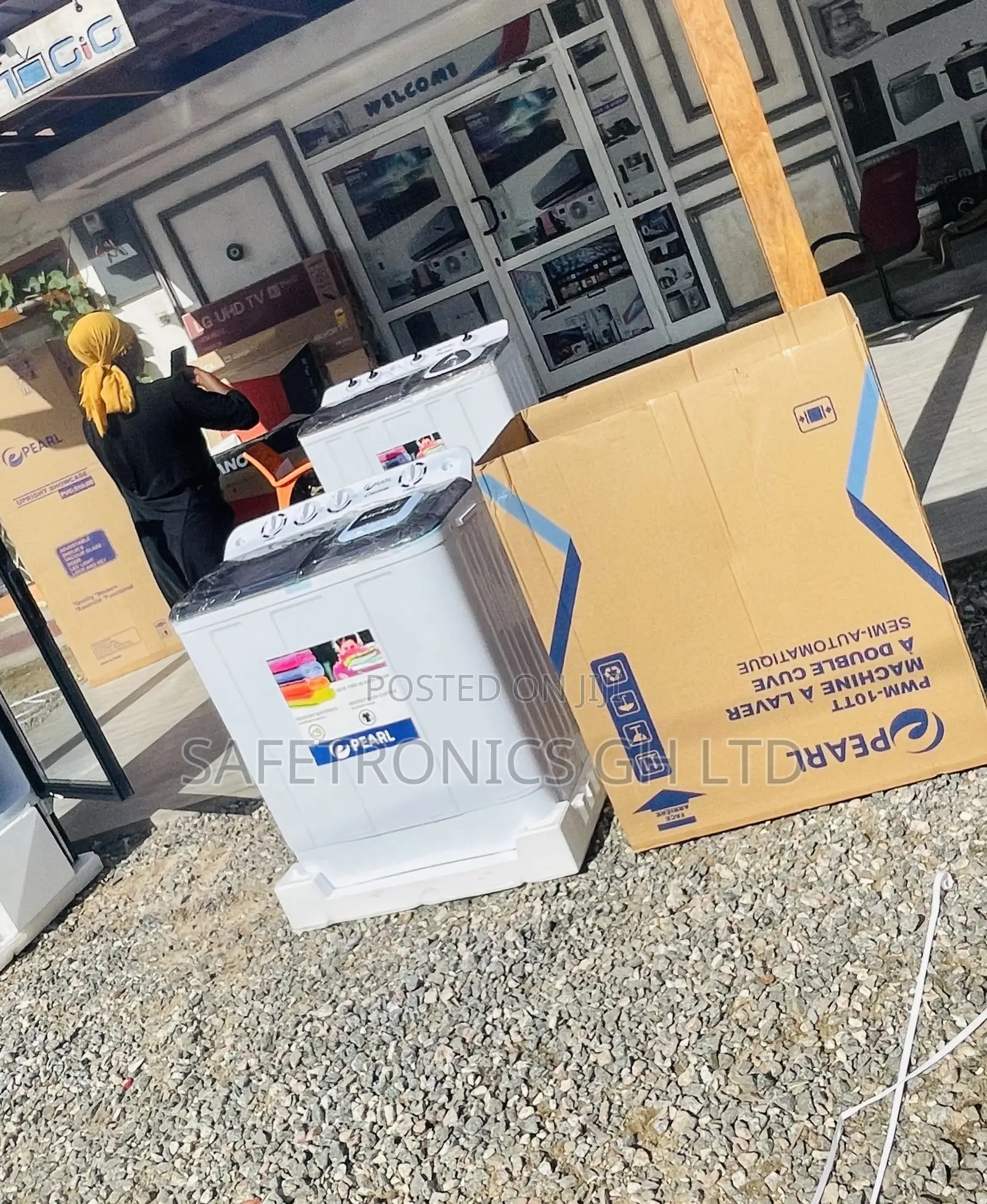Topload Available Pearl 10kg Semiautomatic Washingmachine