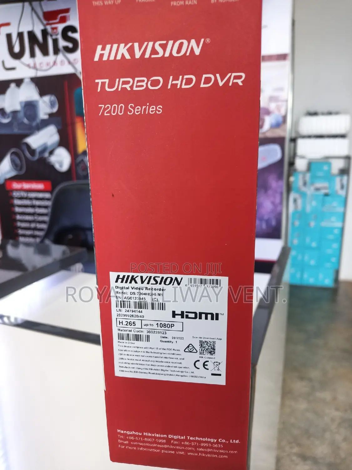4ch Hikvision DVR