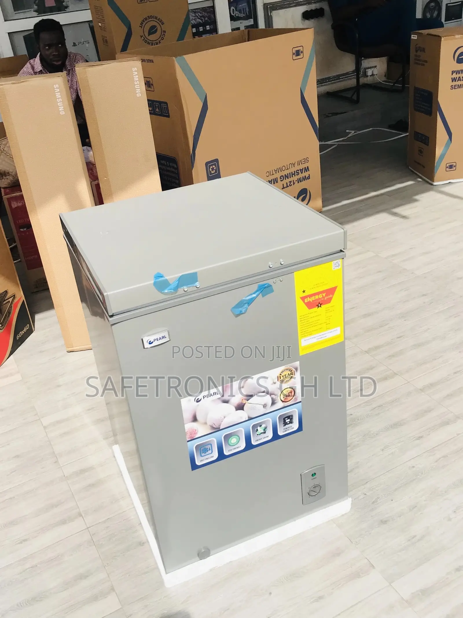 Pearl Electric Chestfreezer 100 Liters Singledoor PCF-127