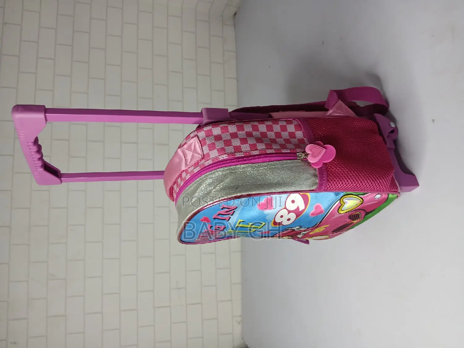 Pink Minnie Mouse Trolley Bag for 1-3 Years