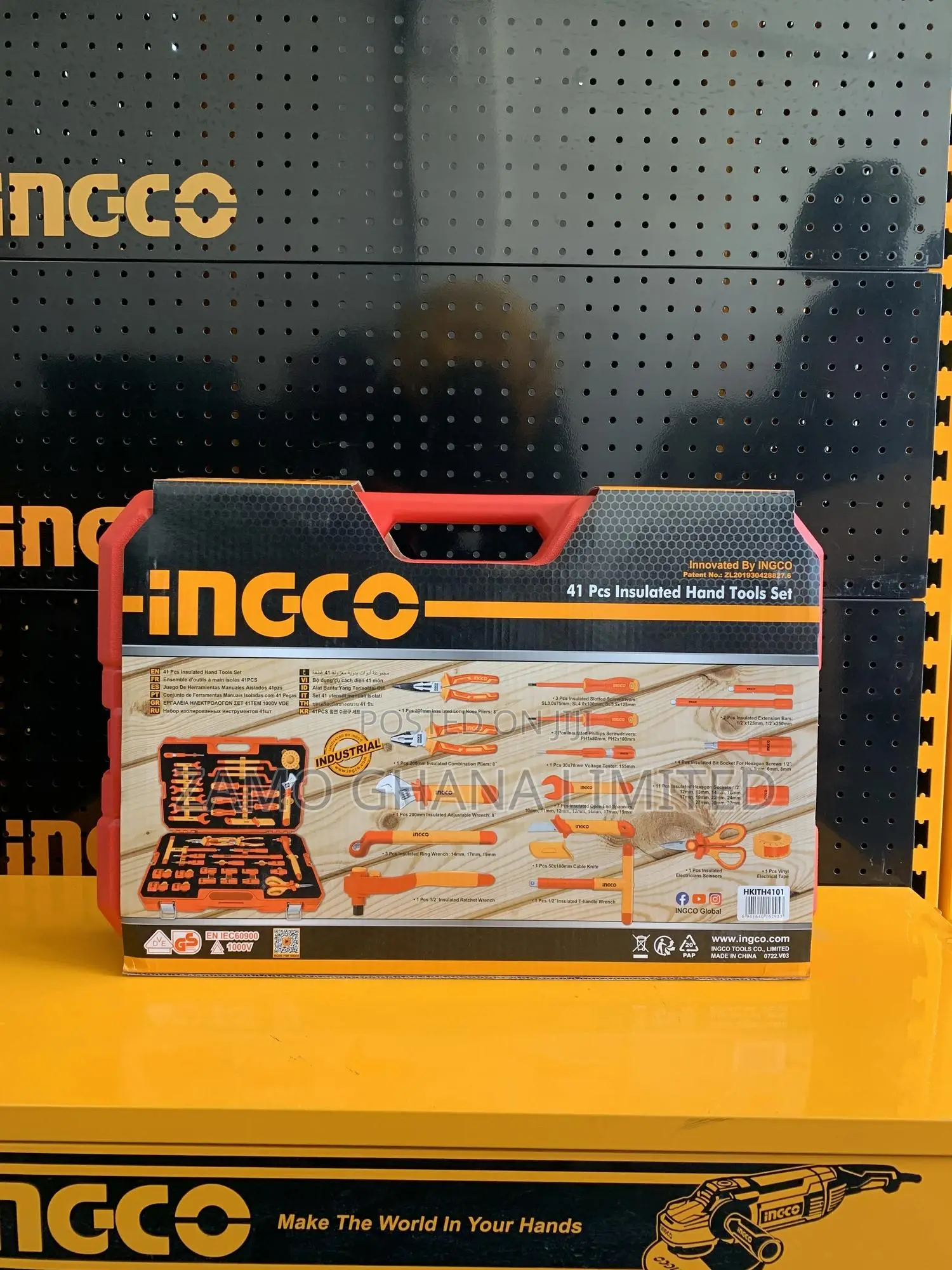 41 PCS Insulated Hand Tools Set - Hkith4101