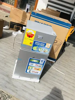 Gray Topfreezer Nasd2-120 Reliable Nasco Doubledoor Fridge