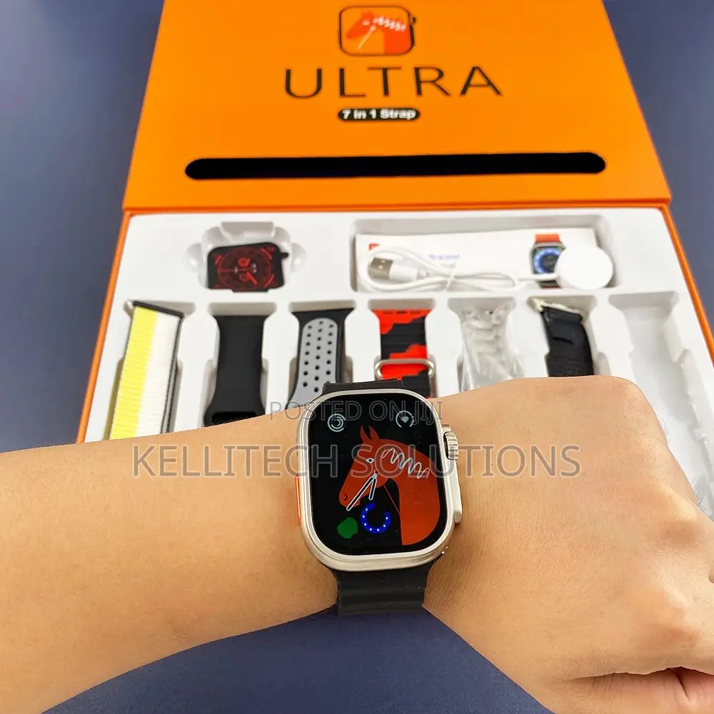Ultra 7in1 Smart Watch (7straps)