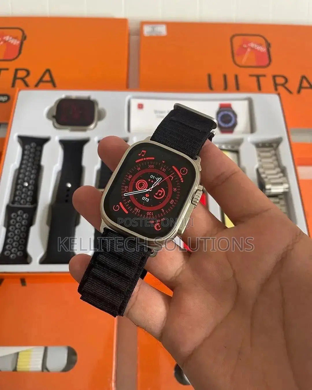 Ultra 7in1 Smart Watch (7straps)