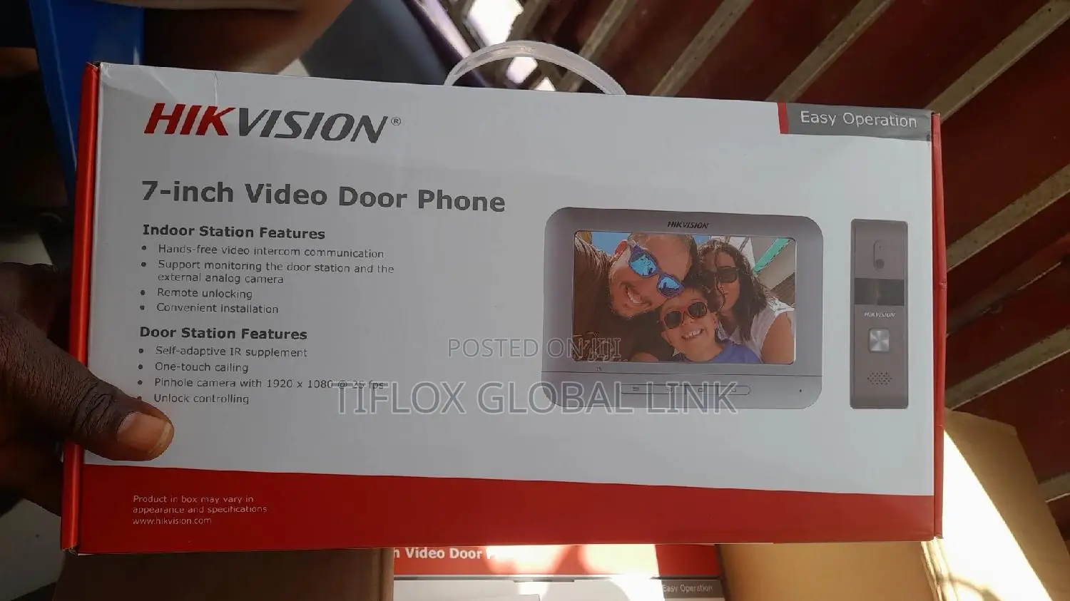 Video Door Bell European Standard