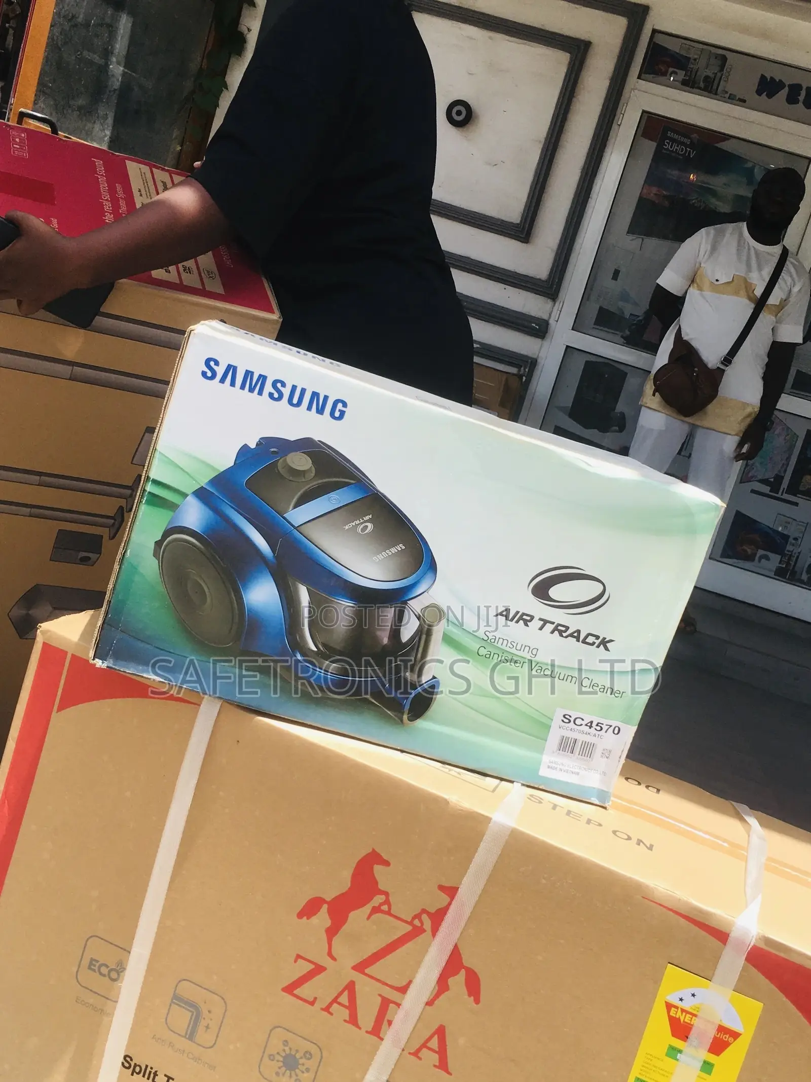 Samsung Vacuum Cleaner Black/Blue 20 Liters Electric