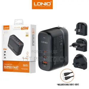 Ldnio 65w Adapter+Type C to C Cable