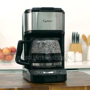 Capresso 5-Cup Mini Drip Coffee Maker, Stainless Steel/426
