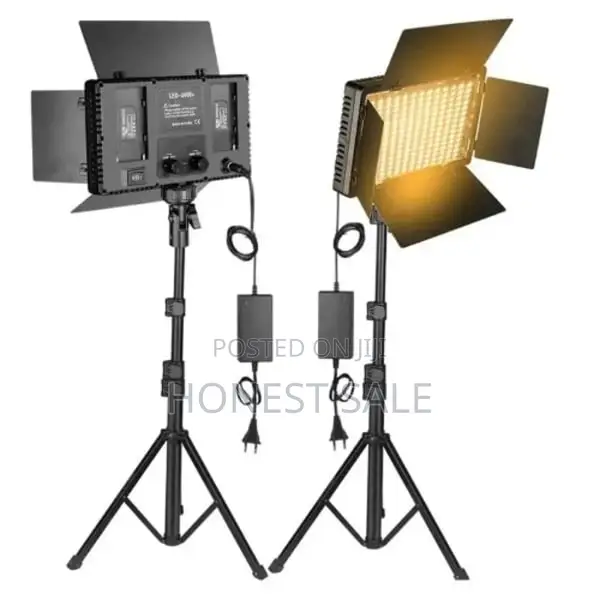 Studio Led Light With Battery and Adapter