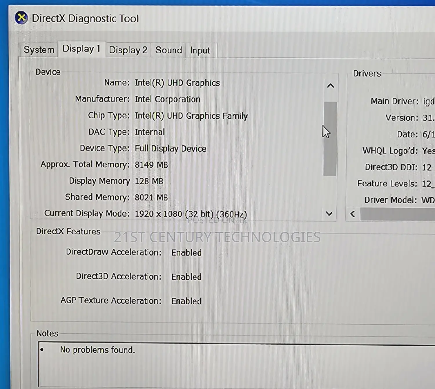 Laptop Dell Alienware X15 R1 16GB Intel Core I7 SSD 1T