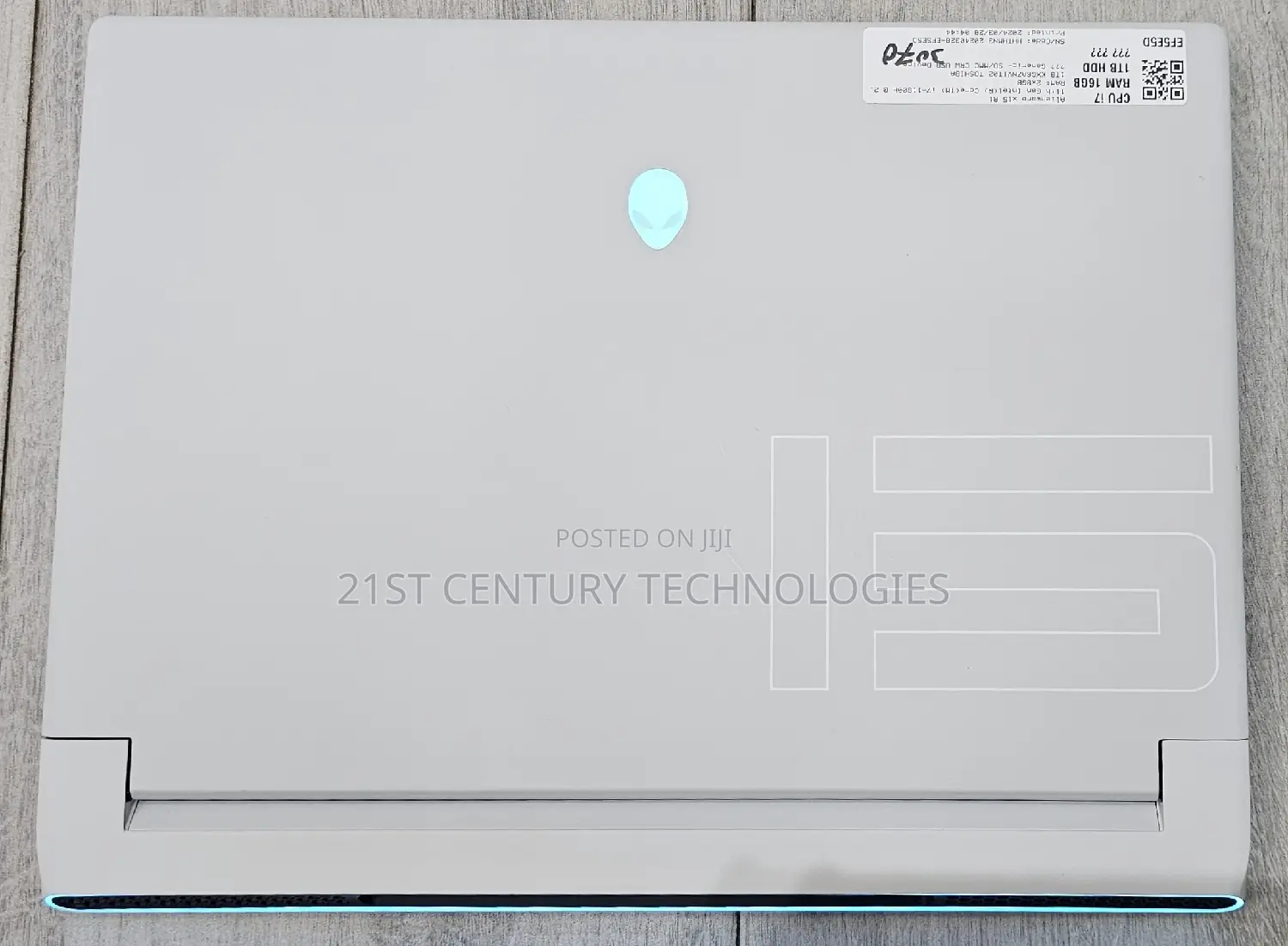 Laptop Dell Alienware X15 R1 16GB Intel Core I7 SSD 1T