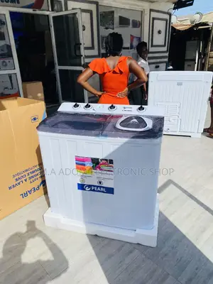 High Quality Pearl 15kg Top Load Washing Machine + Spin/Dry.