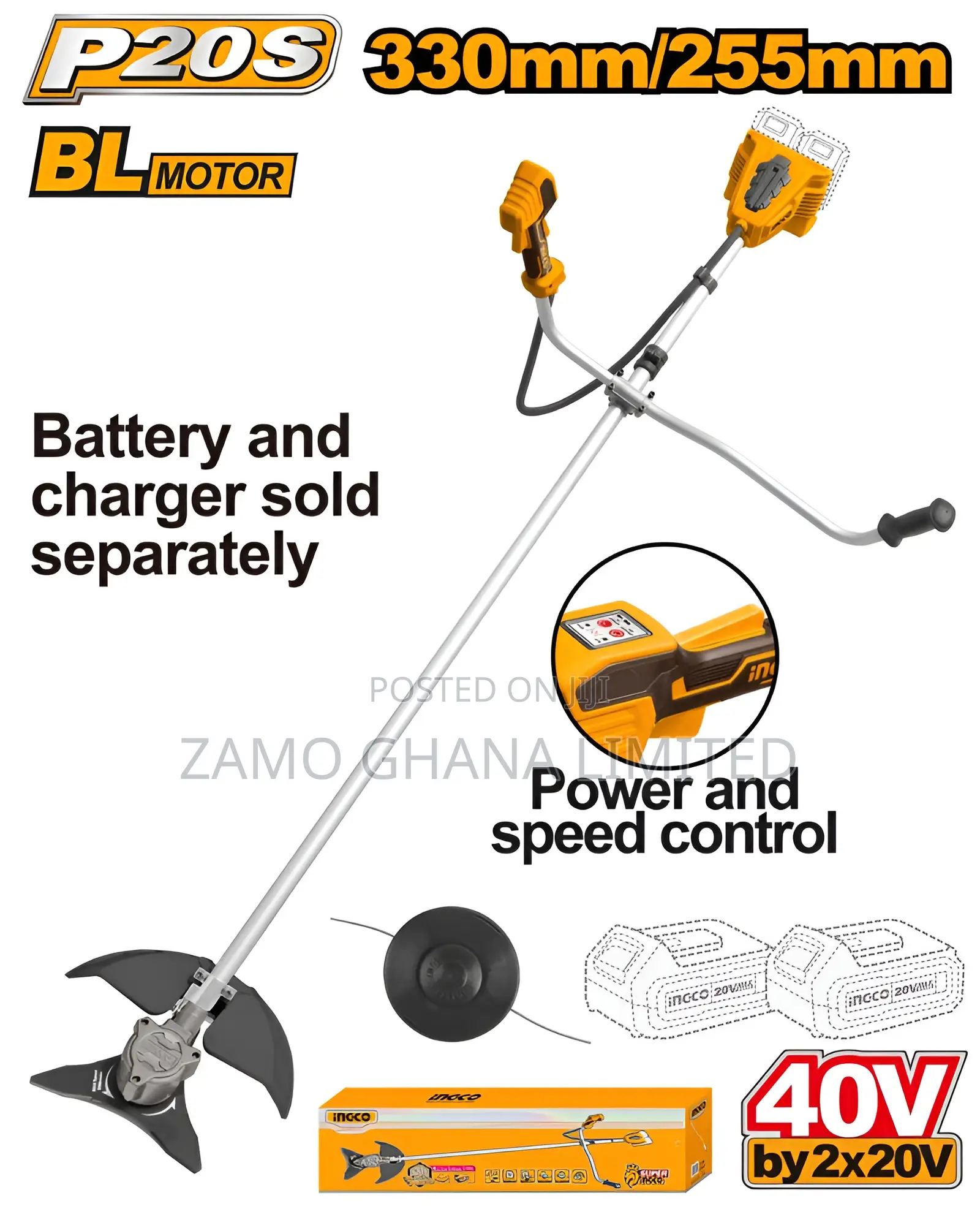 Cordless Bush Cutter 20v - Cstli20018
