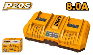P20s 2-Port Lithium-Ion Battery Charger # Fcli2082