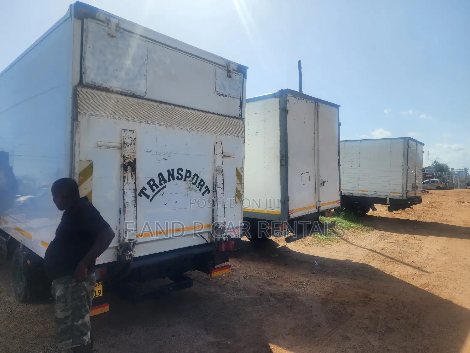 Car for Rent - 20 Ft Cargo Trucks for Rent