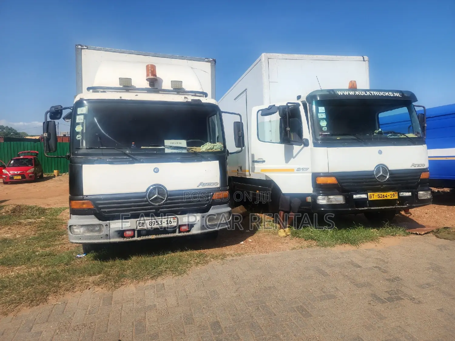 Car for Rent - 20 Ft Cargo Trucks for Rent