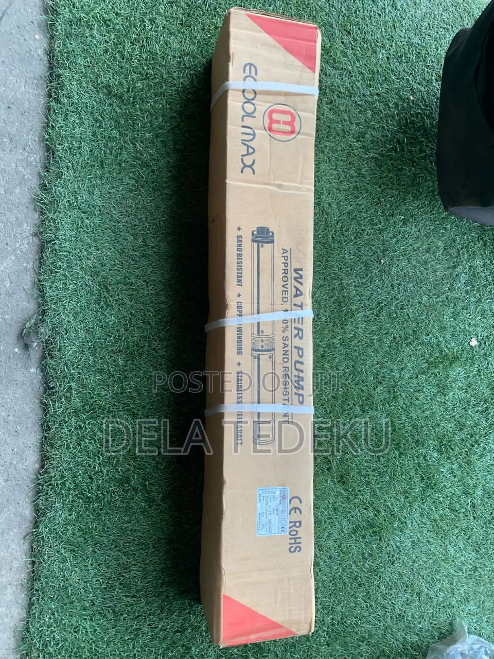 Ecoolmax 1.5hp Borehole, Deep- Well Pump With Control Box