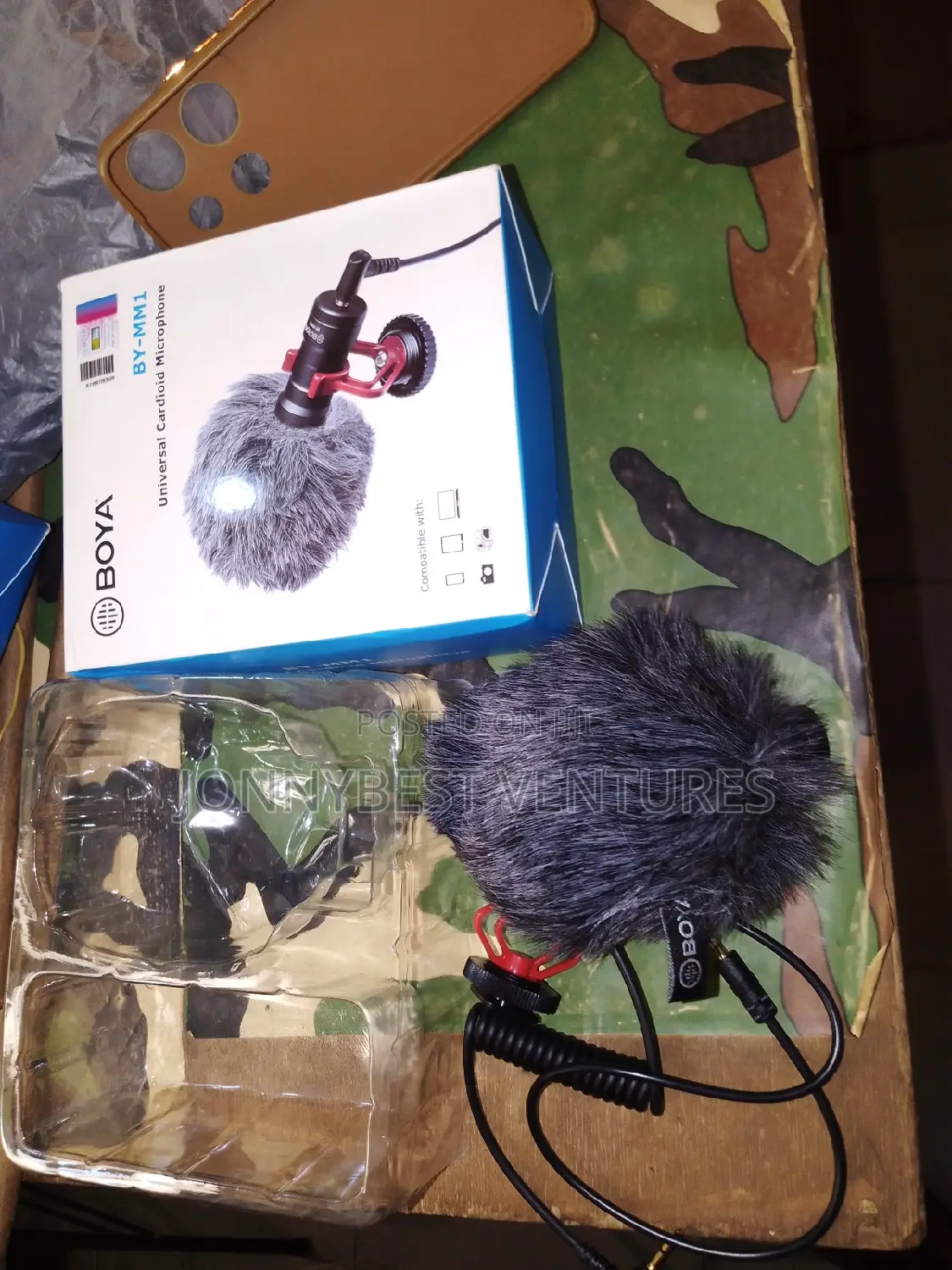 Camera Boya Mic With Air Filter