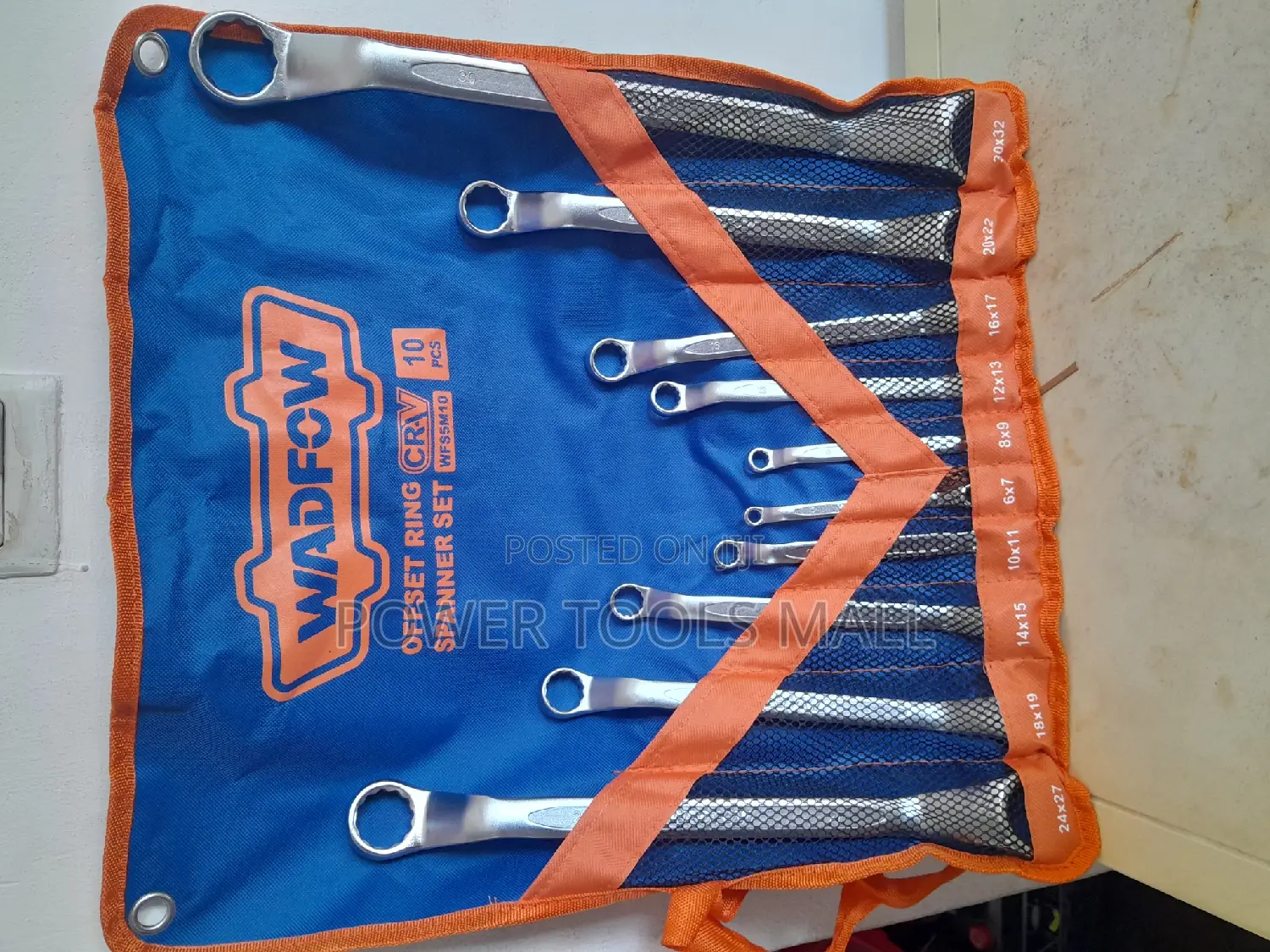 10pc Ring Spanner Set