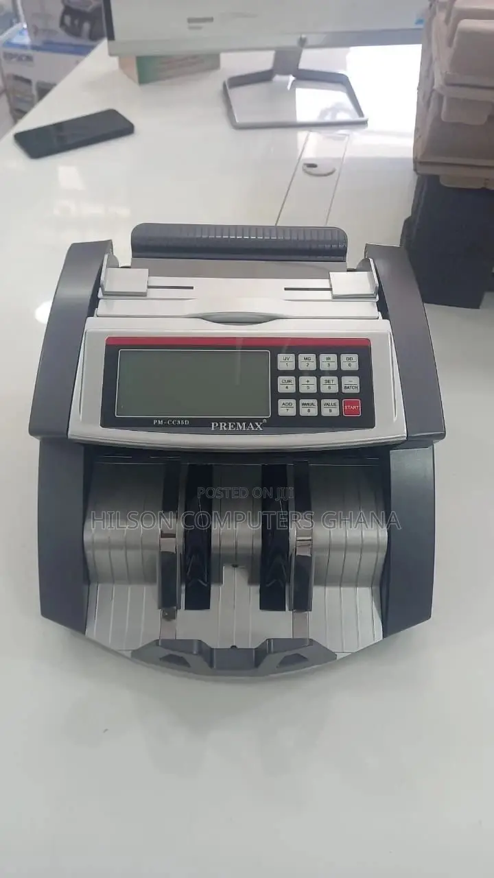 Premax Pm-Cc35d Money Counting Machine – Grey