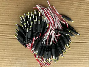 Power Connector CCTV (Male) Pure Copper Cable 100pcs
