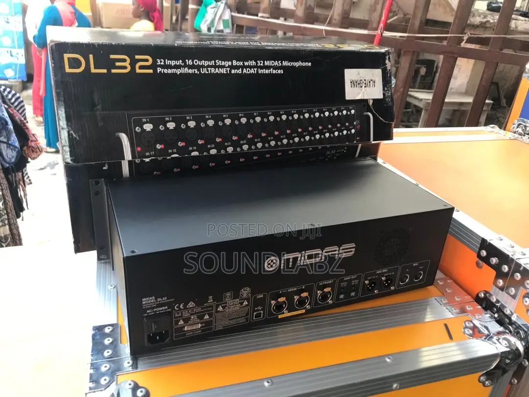 Midas Dl32 32-Input / 16-Output Stage Box
