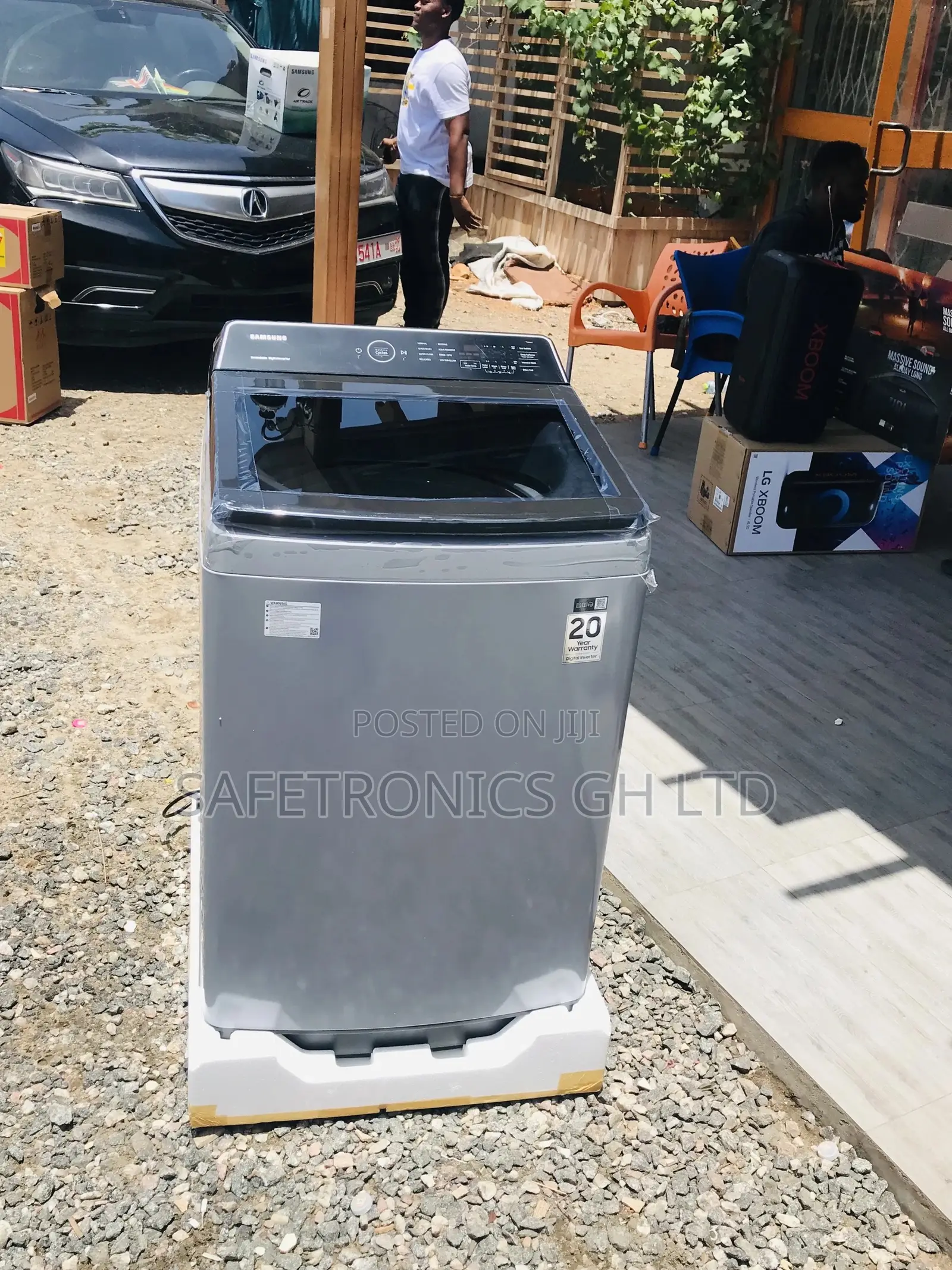 Samsung Gray Fullyautomatic 13kg Topload Washingmachine