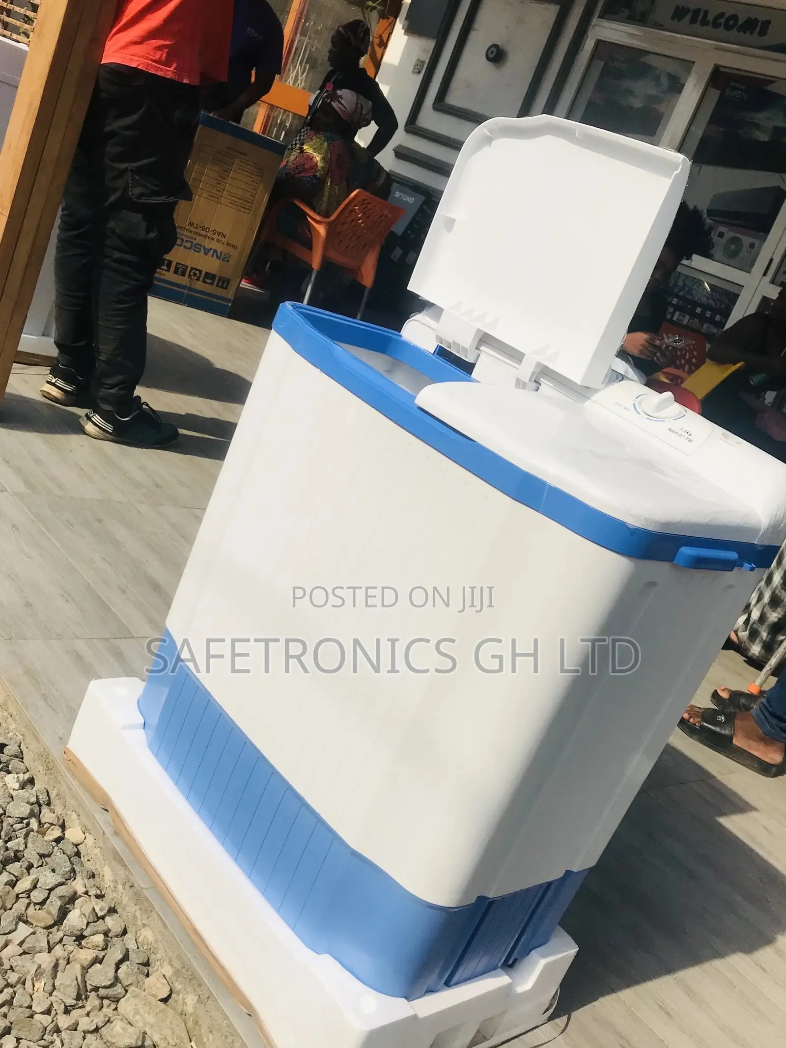 Topload Nasco Twintub 7kg Semiautomatic Washingmachine