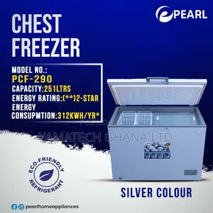 Pearl 251L Chest Freezer