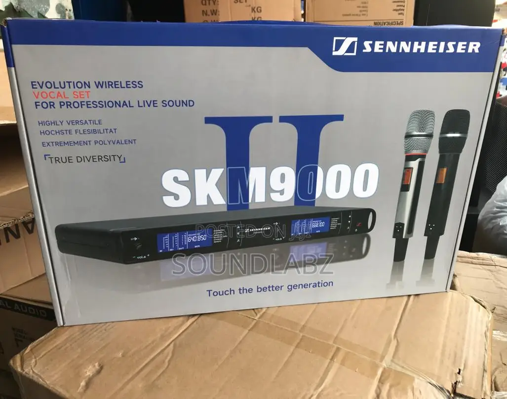 Quality Sennheiser SKM9000II Handheld Wireless Microphone