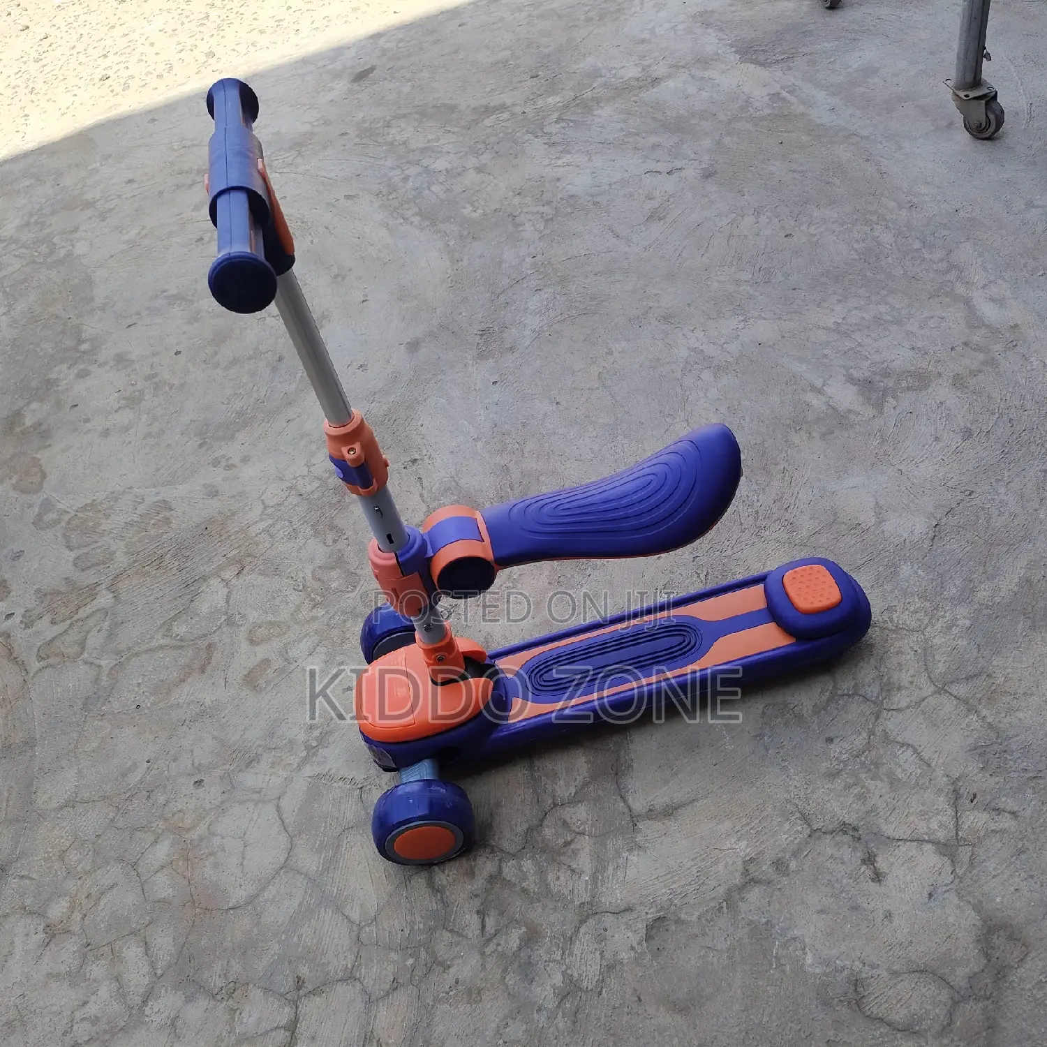 Foldable Adjustable LED Light Kids Kick Scooter Jf-Miga013
