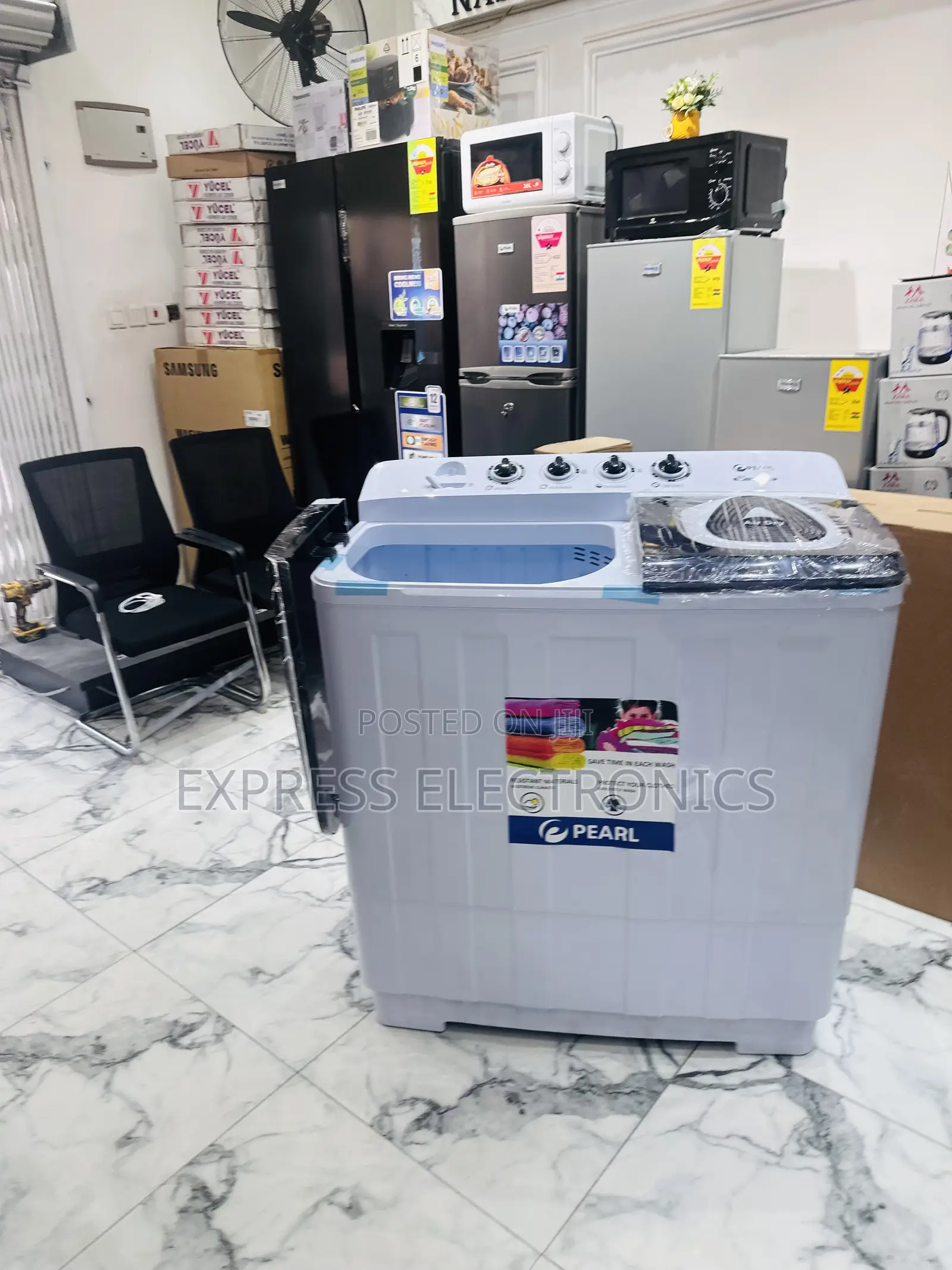 Twintub Design for Wash and Spin Topload 18kg Topload