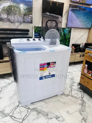 Double Water Flow Washing Machine 18kg Topload Pearl