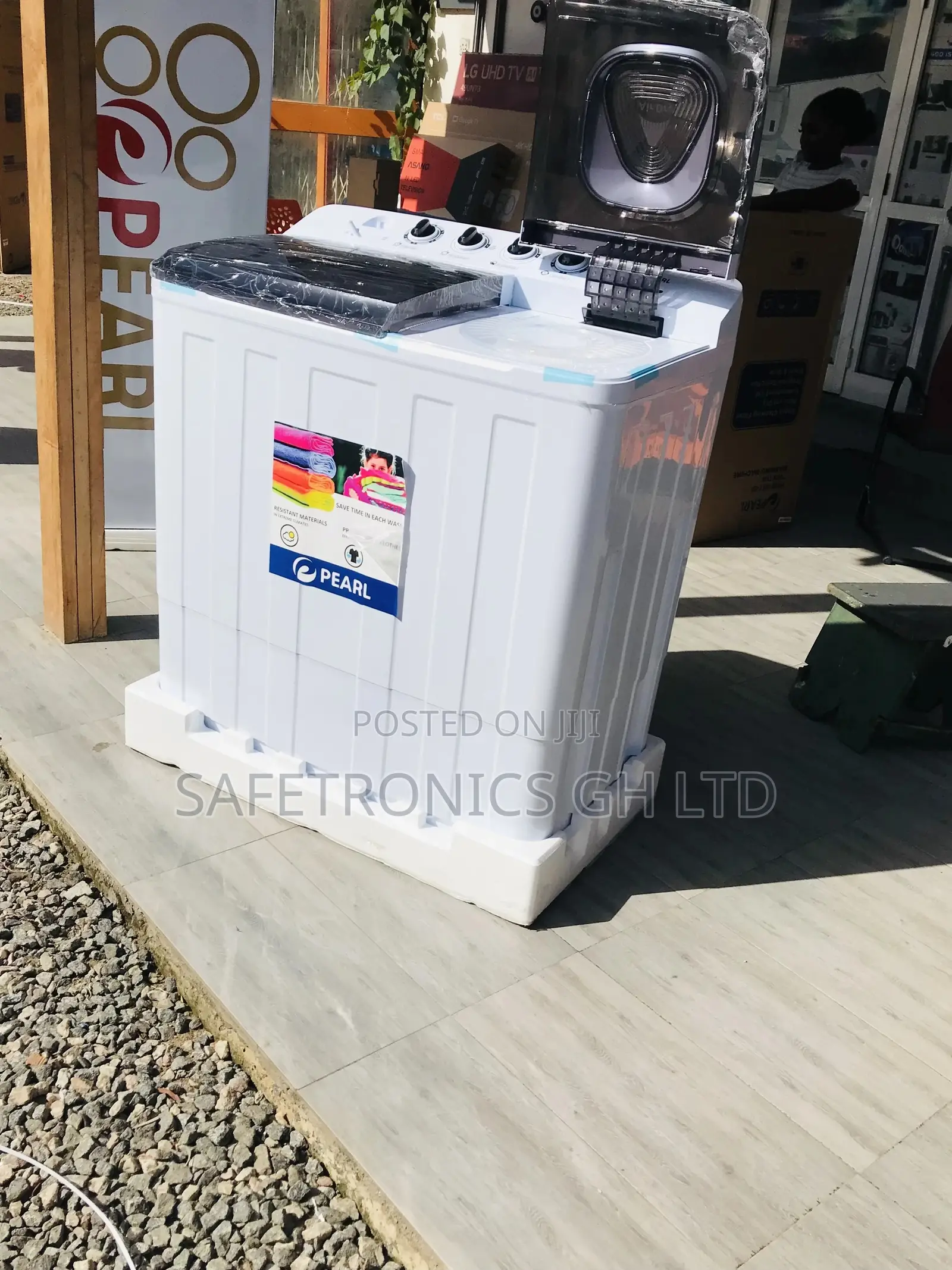 Sealed Topload Pearl 18kg Semiautomatic Washingmachine